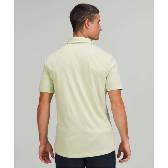 Lululemon Evolution Short Sleeve Polo Shirt Creamy Mint Size M - Picture 2 of 11